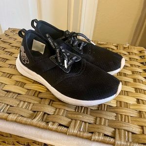 New Balance womens shoes, black and pink athletic shoes